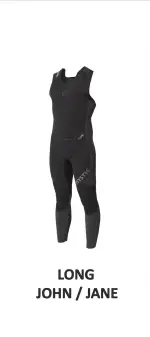 Long john / jane wetsuit