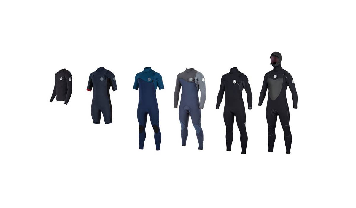What type of wetsuits are there?
